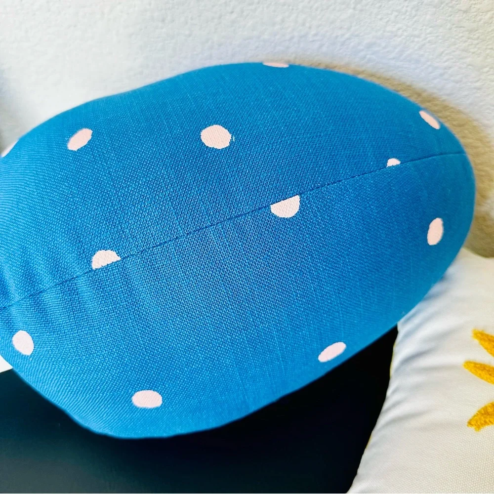 NWT Target Easter 2024 Blue Easter Egg Throw Pillow